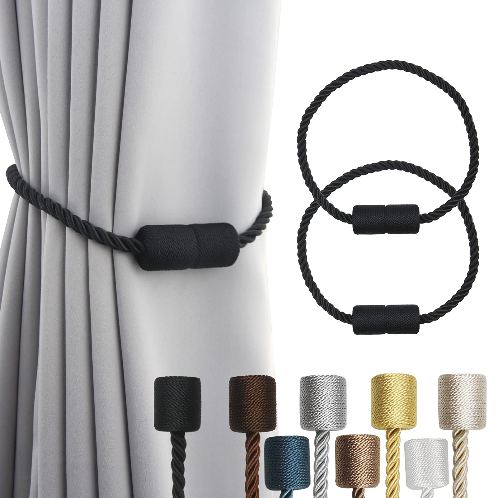 Goodinary® Magnetic Curtain Tiebacks