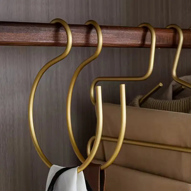 Goodinary® Multipurpose Aluminium S Shaped Hooks Matte Finish - Goodinary
