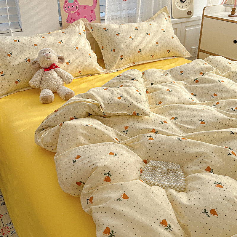 Goodinary® Botanical Duvet Cover Set (4Pcs)