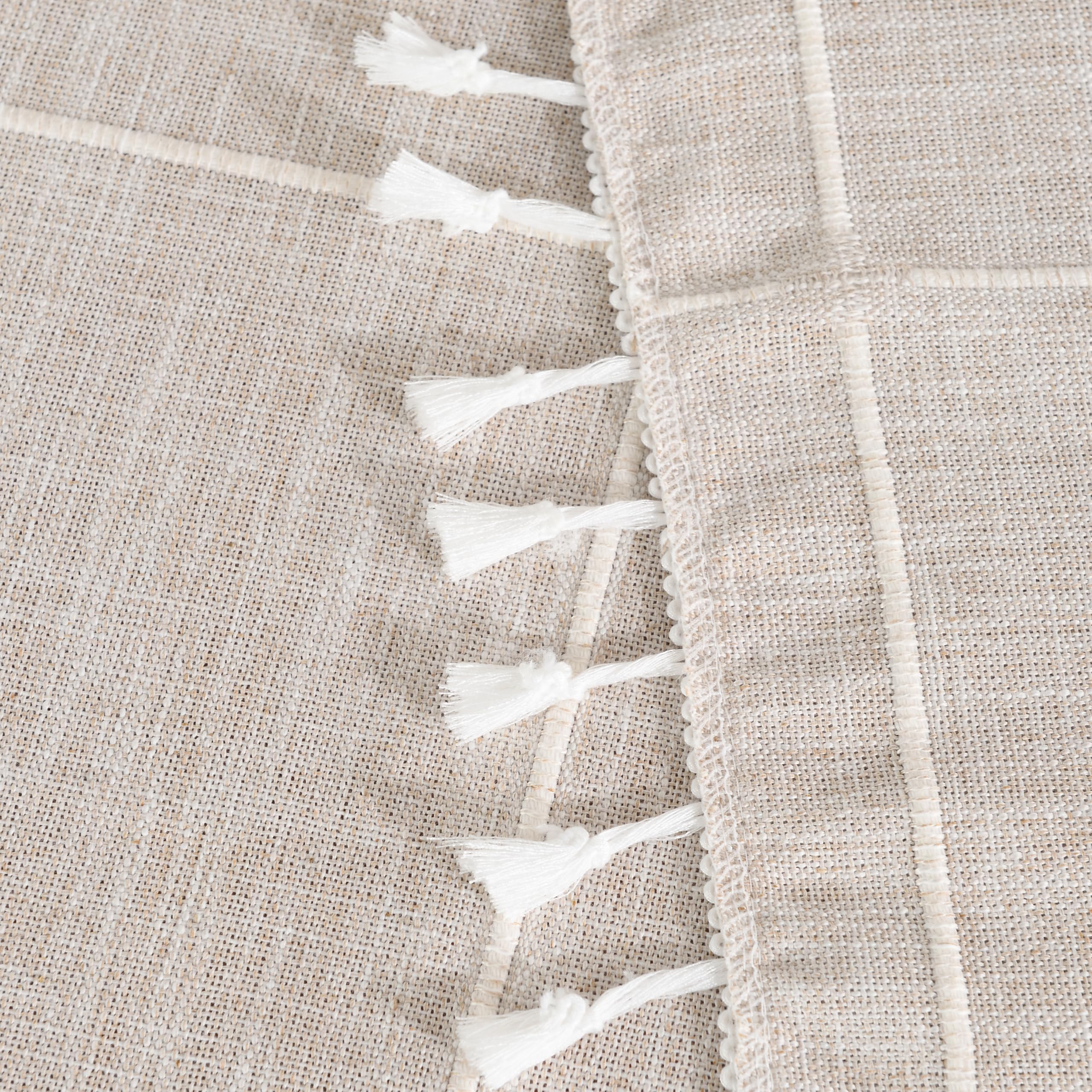 Goodinary® Square Waterproof Farmhouse Tablecloth