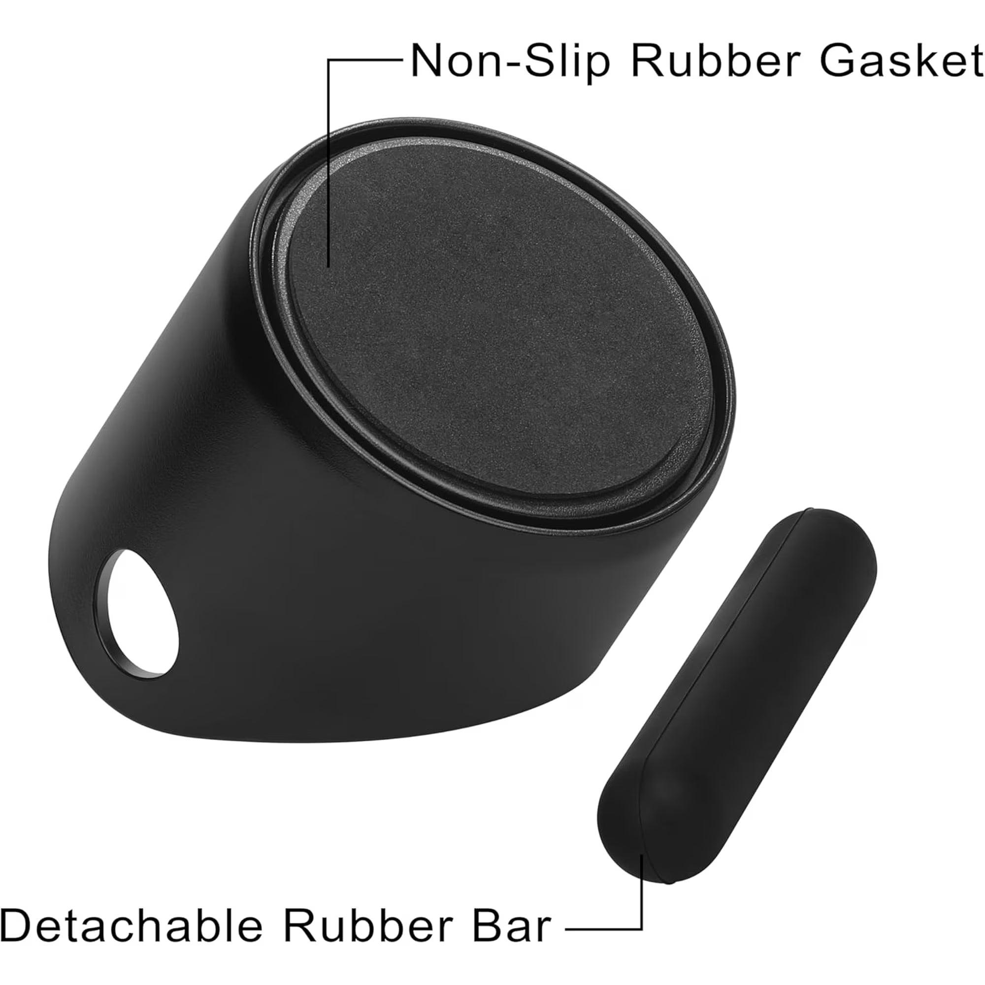 Goodinary® Non Slip Espresso Knock Box