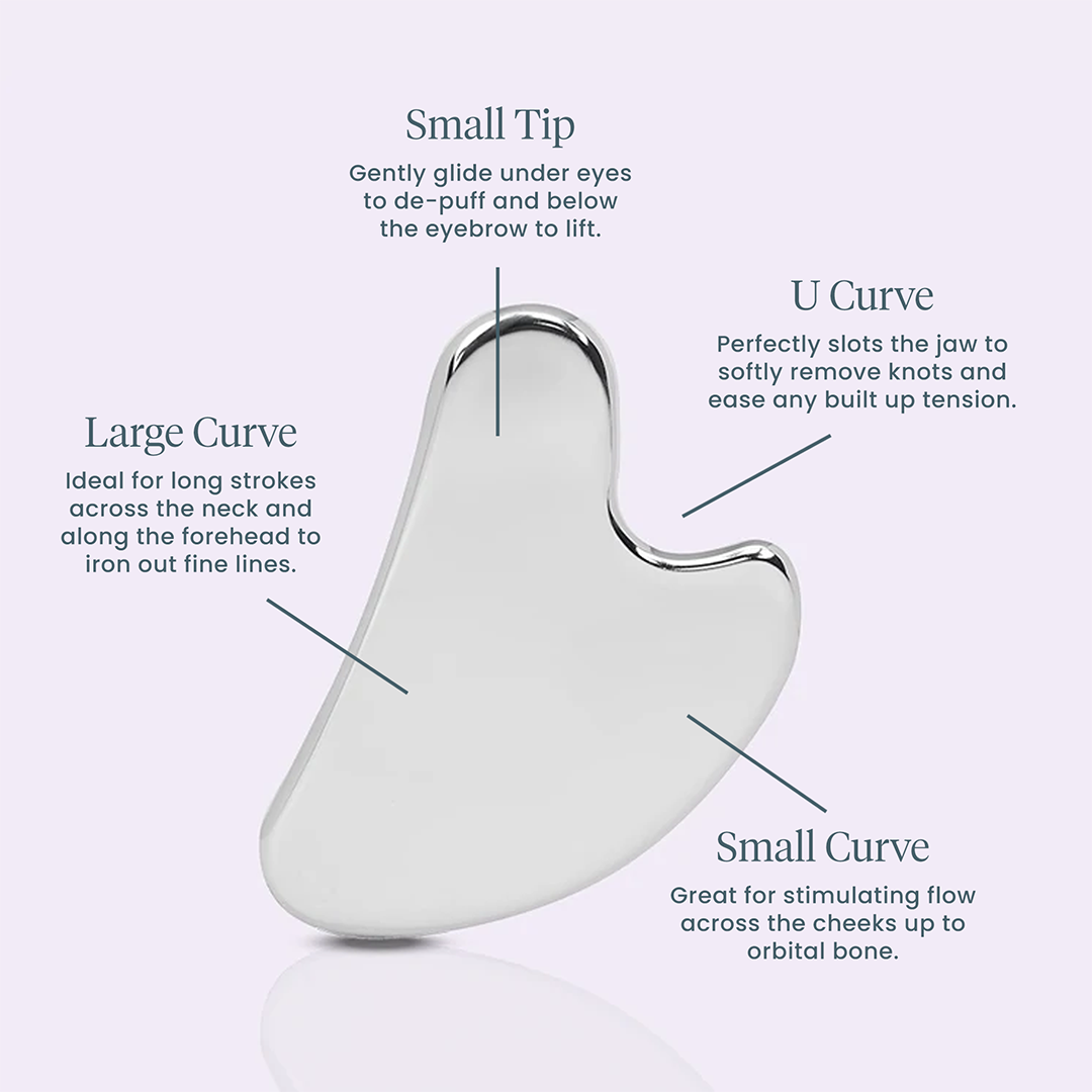Goodinary® Stainless Steel Gua Sha Facial Tool