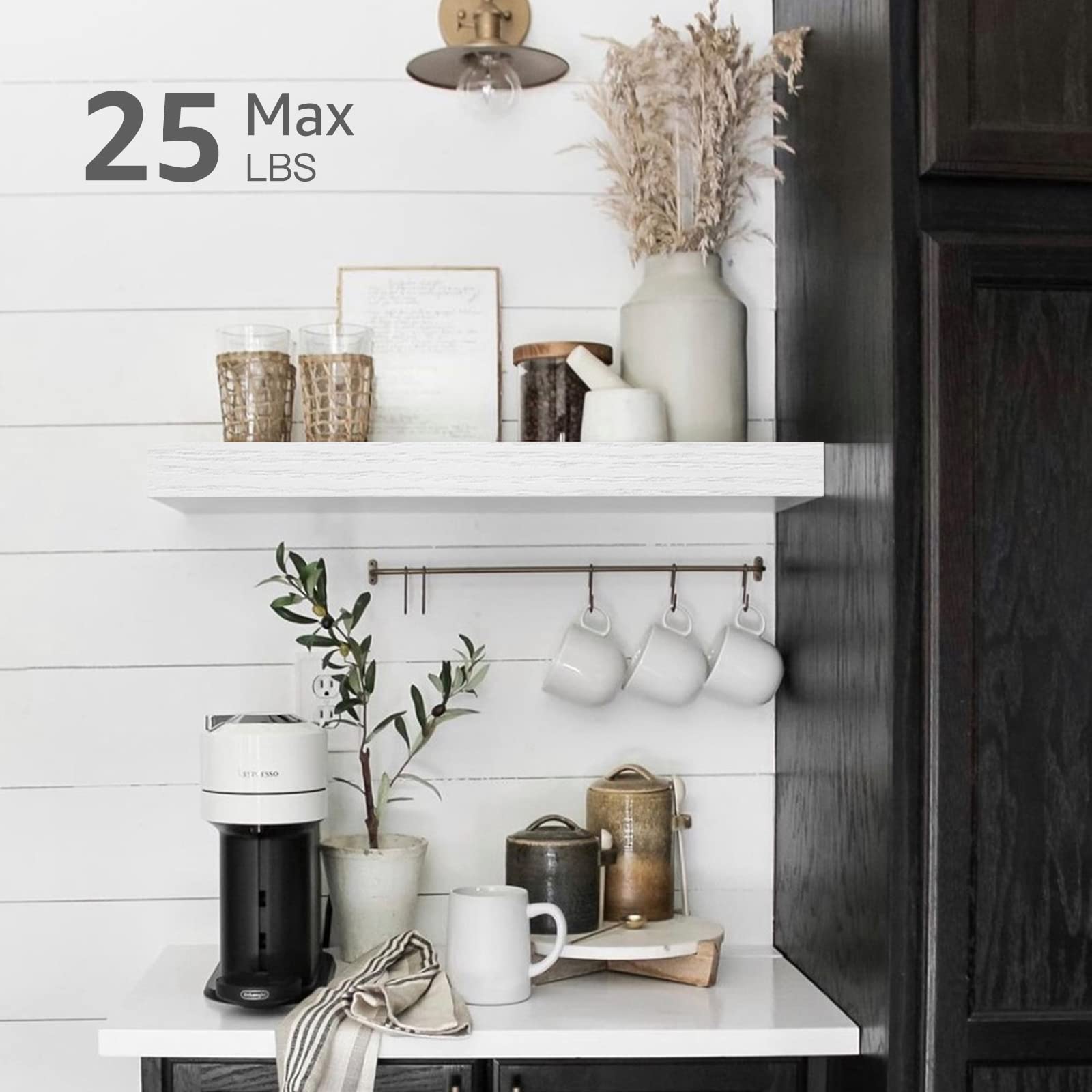 Goodinary® Wooden Floating Shelf