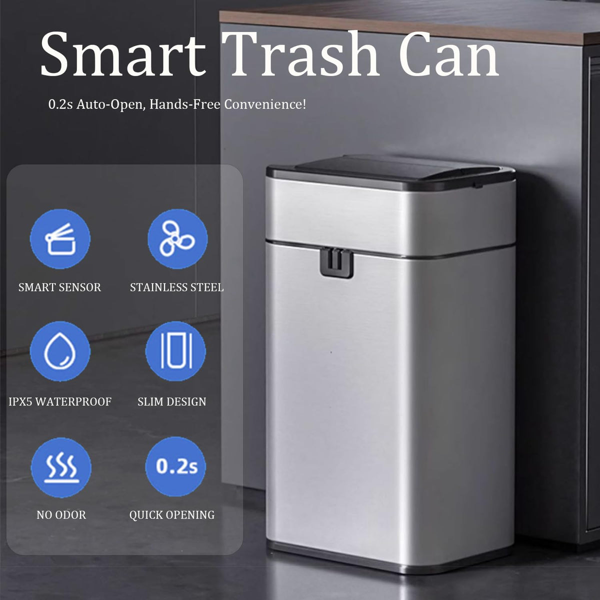 Goodinary® Sensor Trash Can