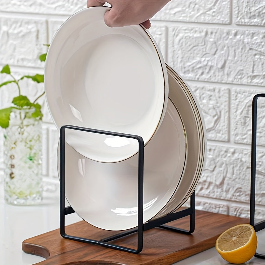 Goodinary® Metal Plate Holder Organizer (2pcs)