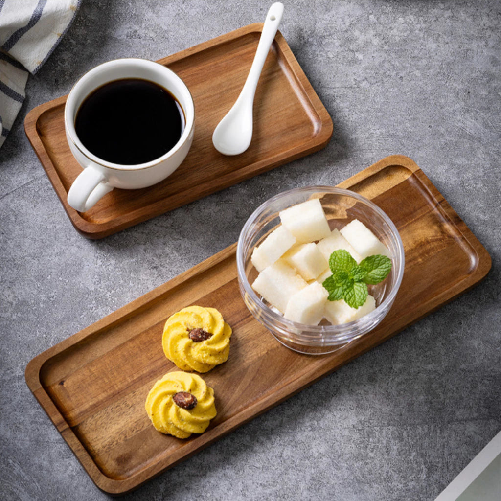 Goodinary® Wooden Serving Tray (3 Pcs)