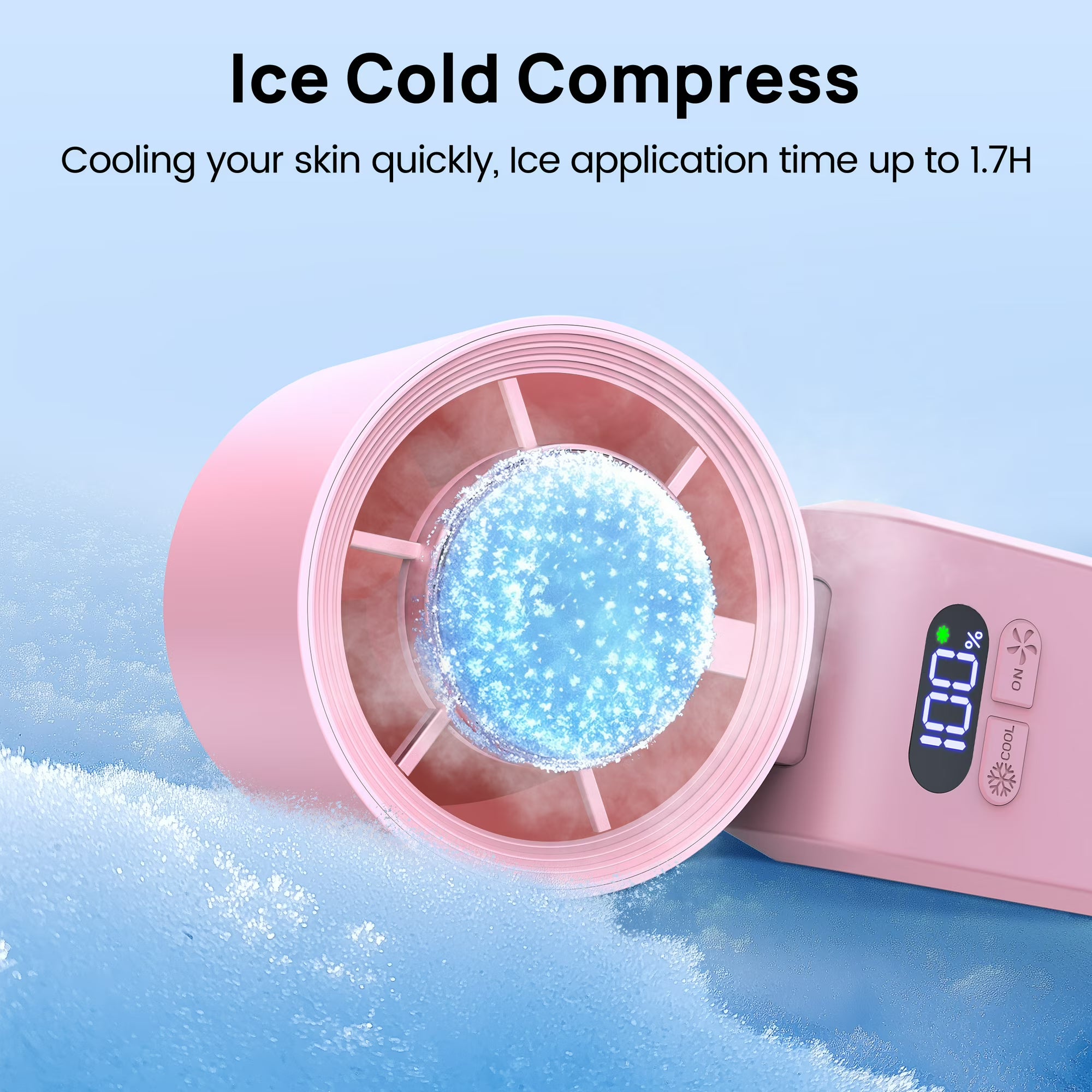 Goodinary® Handheld Portable Turbo Fan With Ice Cooler
