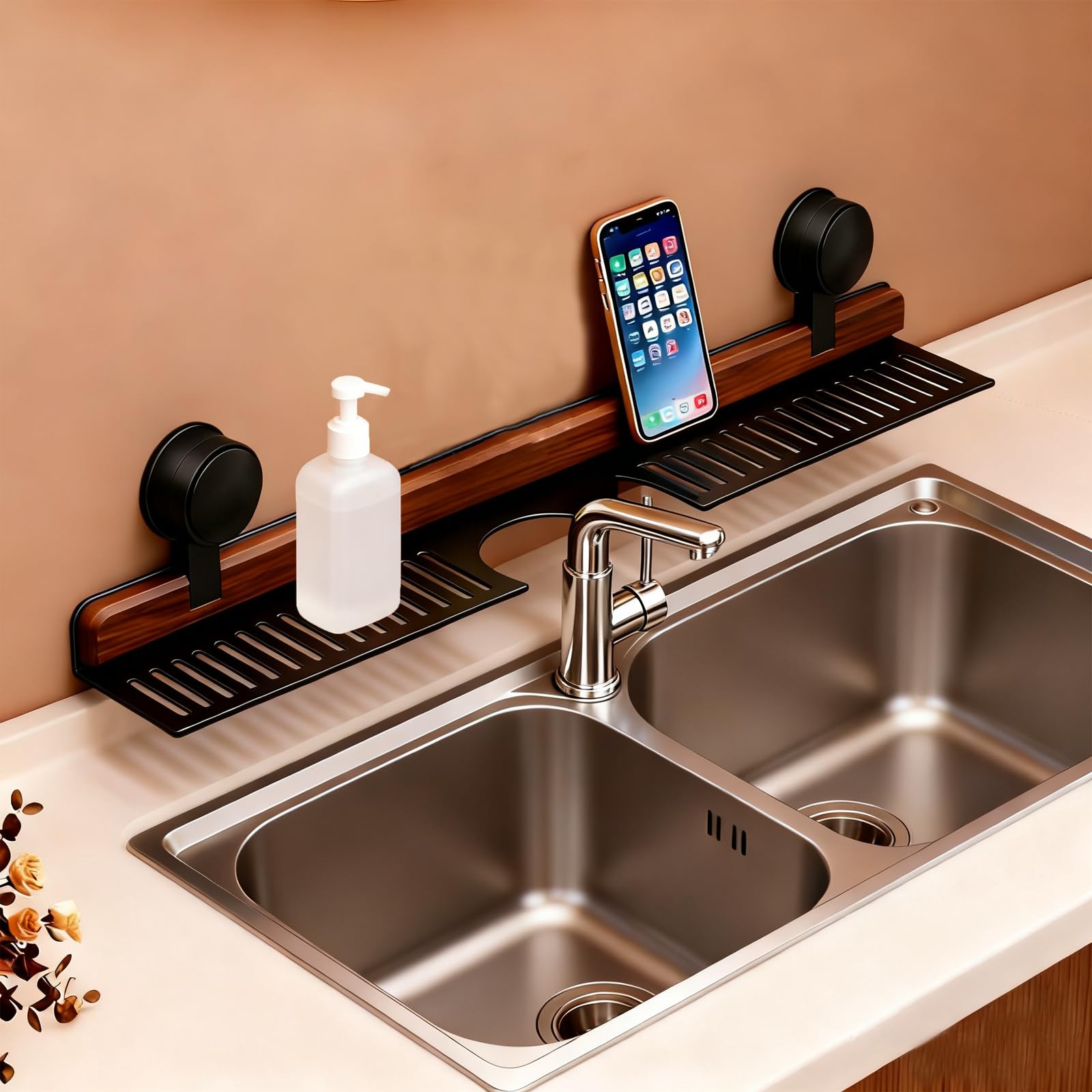 Goodinary® Suction Bathroom Shelf