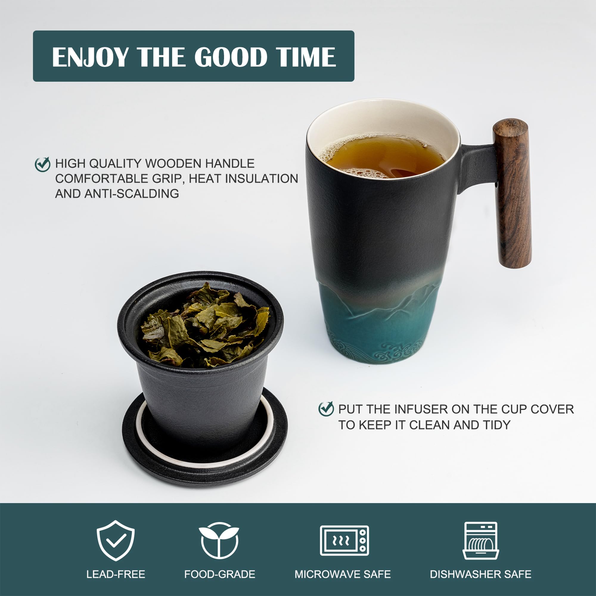Goodinary® Ceramic Tea Mug
