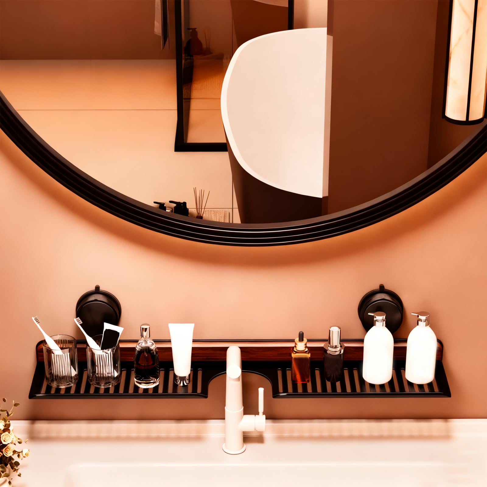 Goodinary® Suction Bathroom Shelf