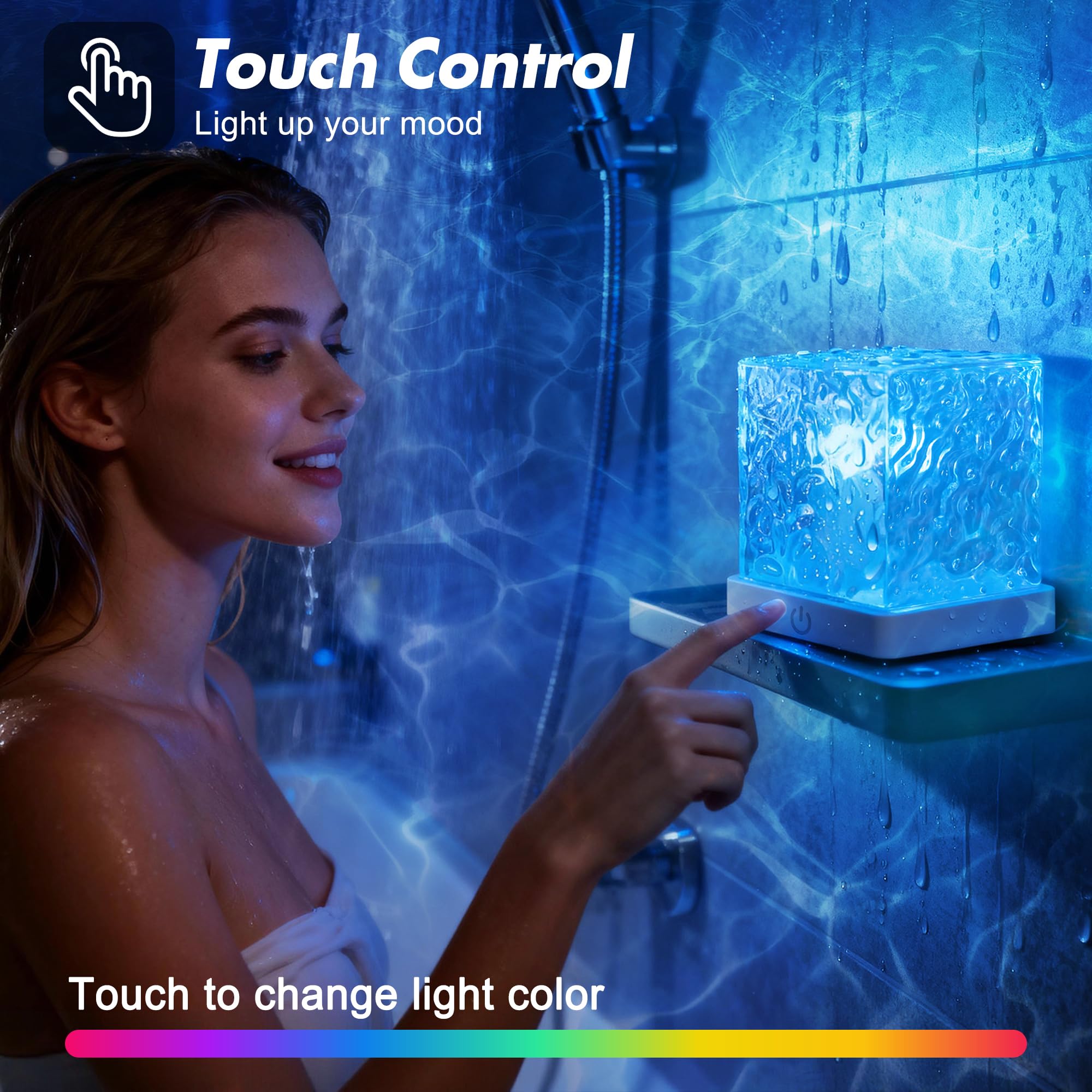 Goodinary® Ocean Wave LED Cube Lamp