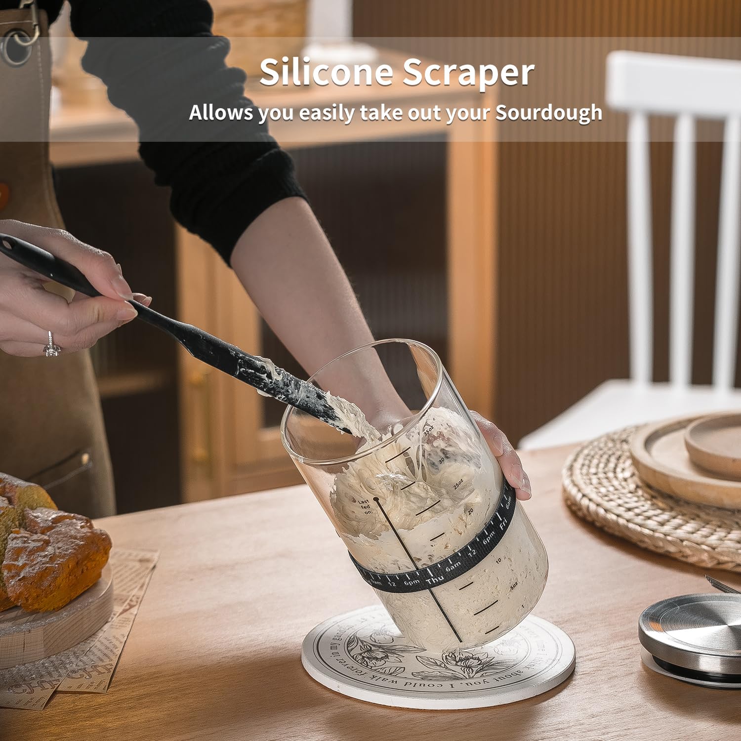 Goodinary® Sourdough Starter Jar