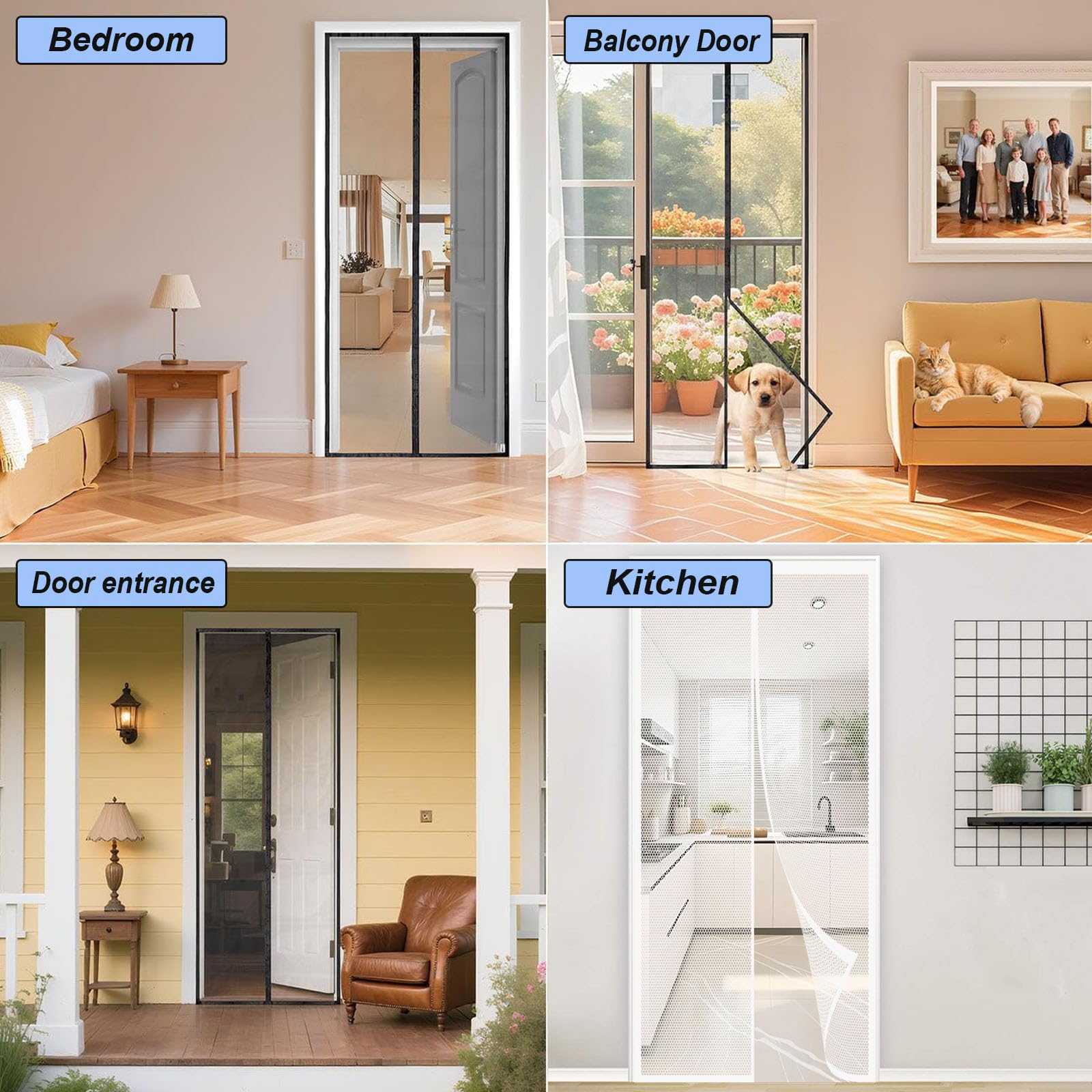 Goodinary® Magnetic Screen Door
