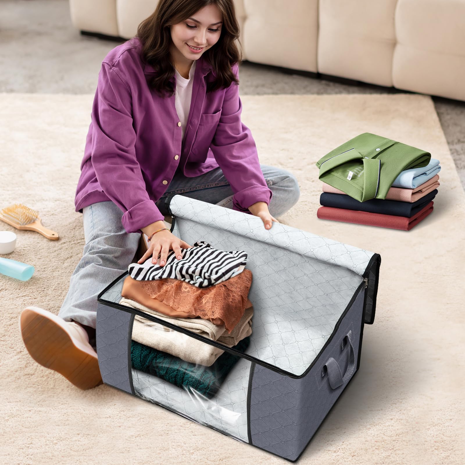 Goodinary® Quilt Storage Organizer (2Pcs)