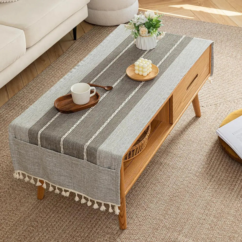 Goodinary® Coffee Table Cover with Pockets - Goodinary