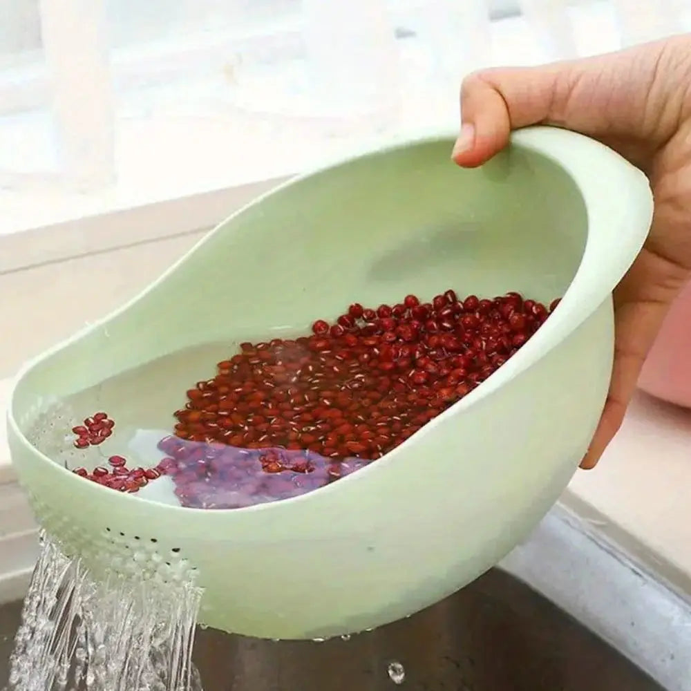 Goodinary® Plastic Rice Sieve Colander (2Pcs) Goodinary
