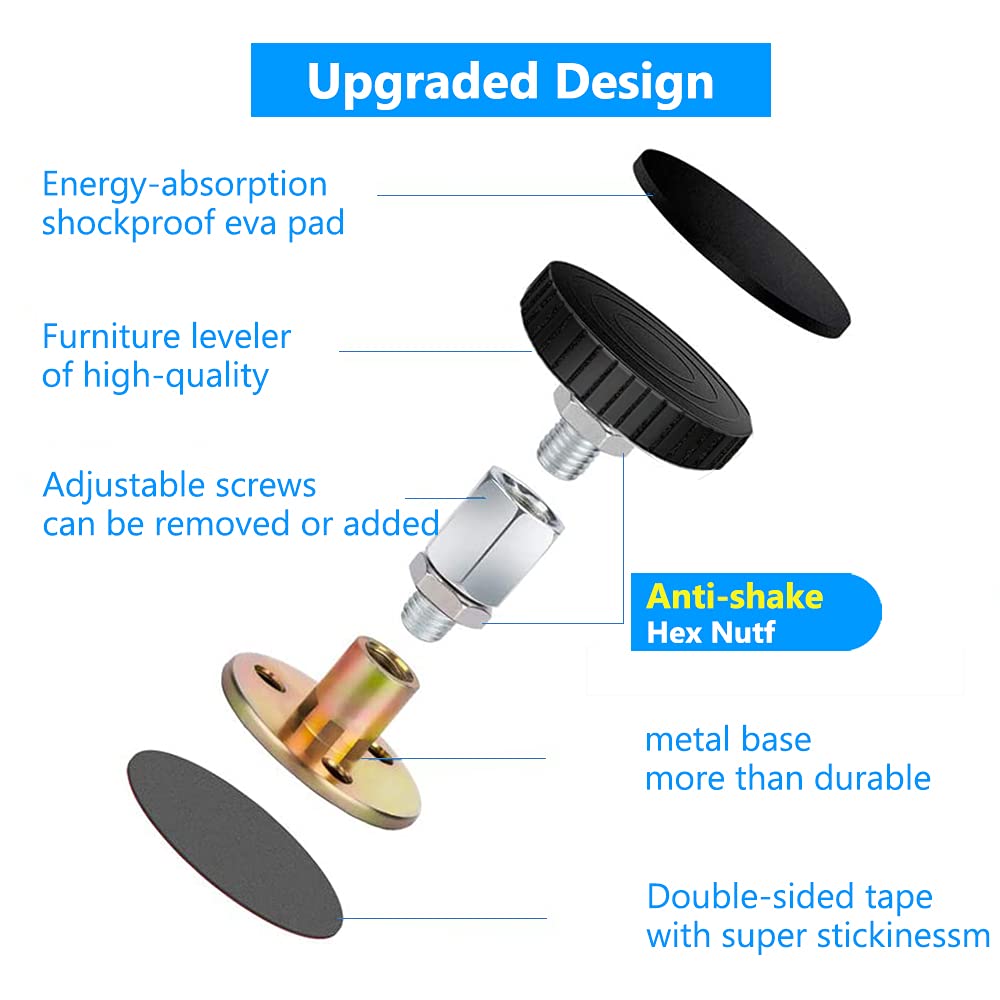 Goodinary® Bed Frame Stabilizer (2 Pcs)