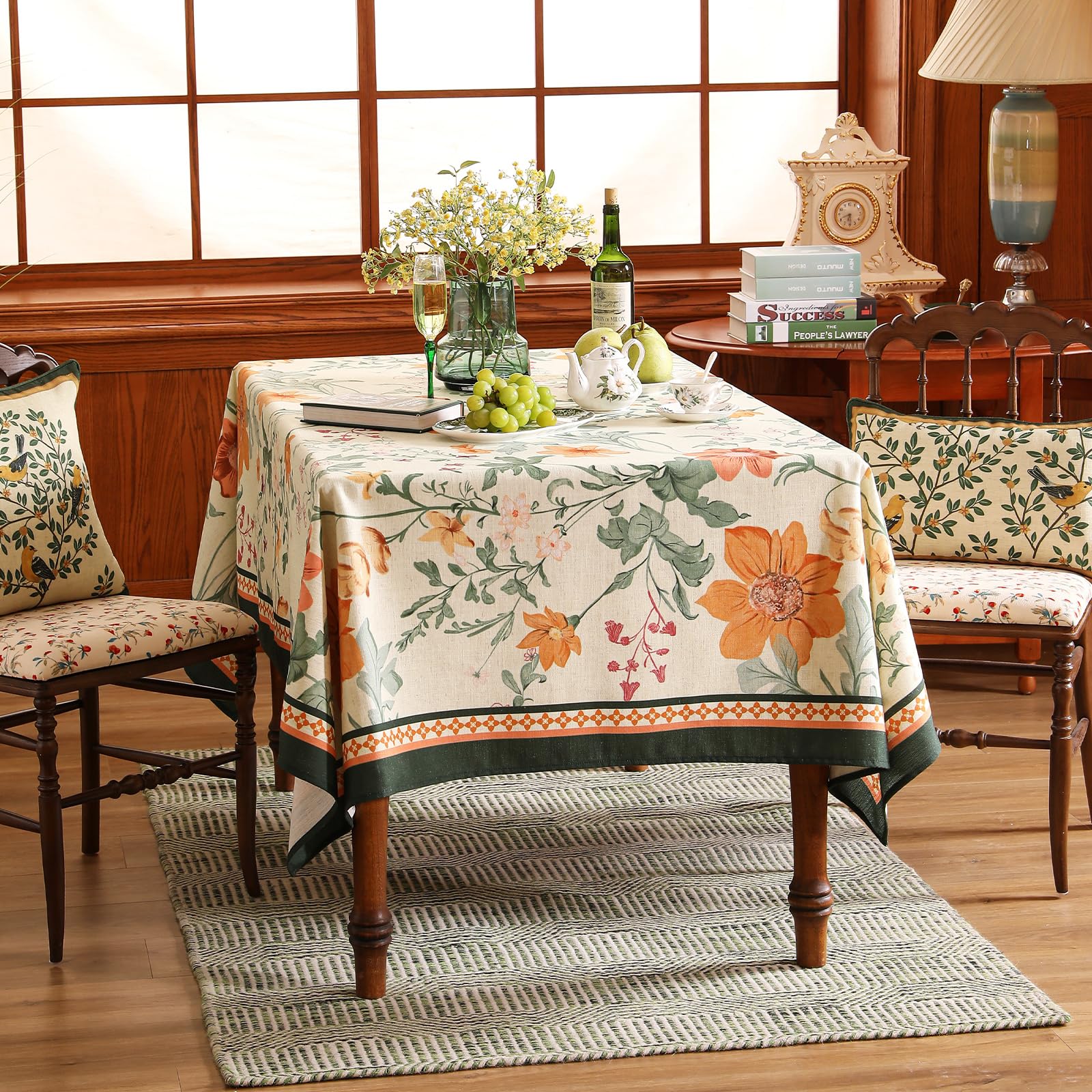 Goodinary® Vintage Design French Linen Tablecloth