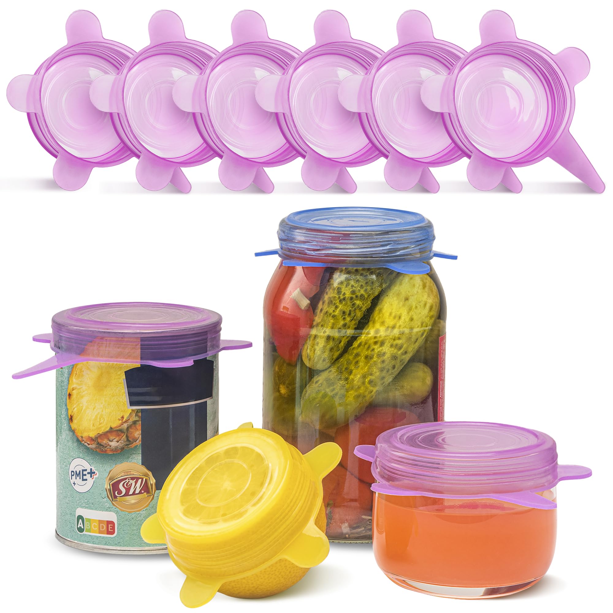 Goodinary® Reusable Jar Covers (12 Pcs)