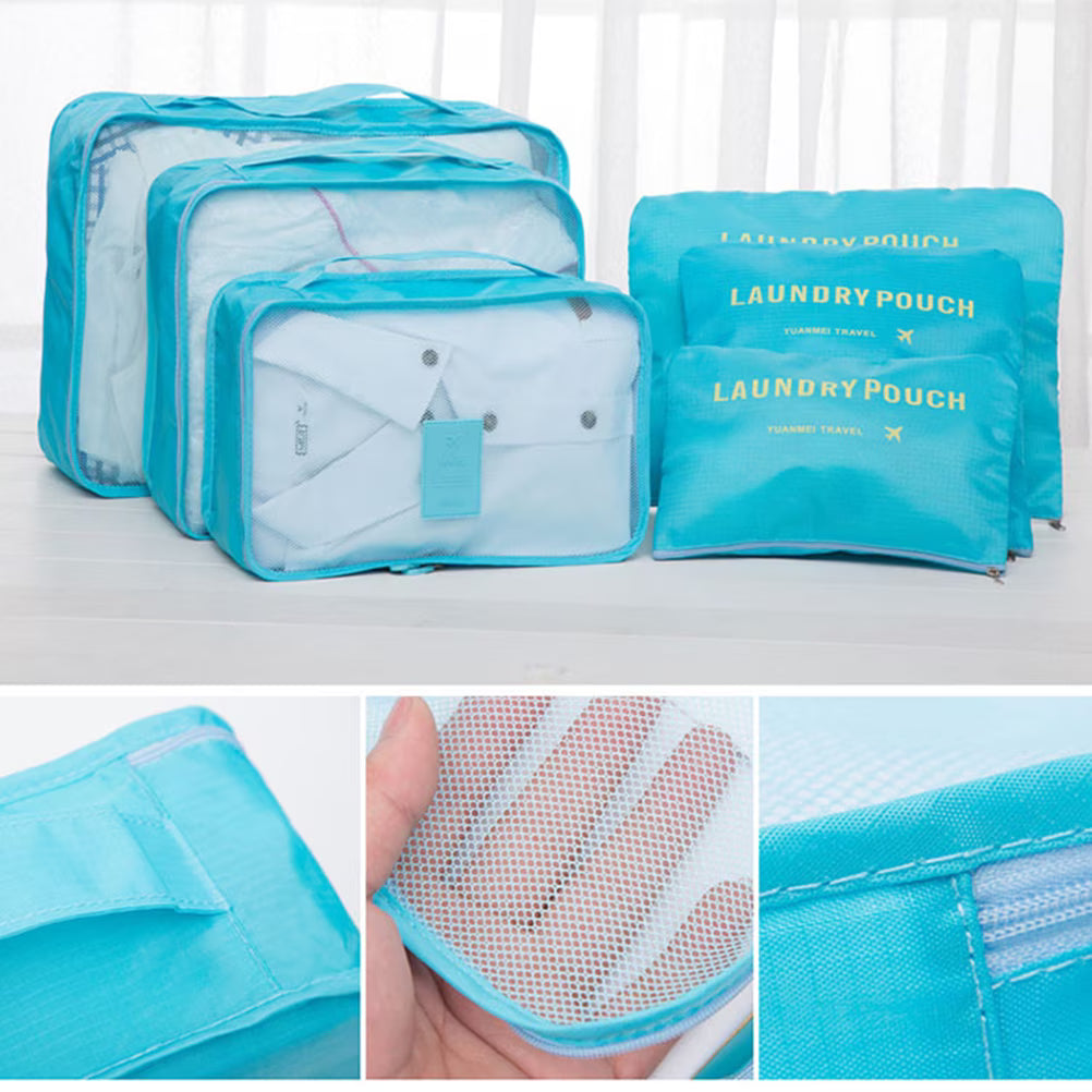 Goodinary® Travel Packing Cubes (6 Pcs)