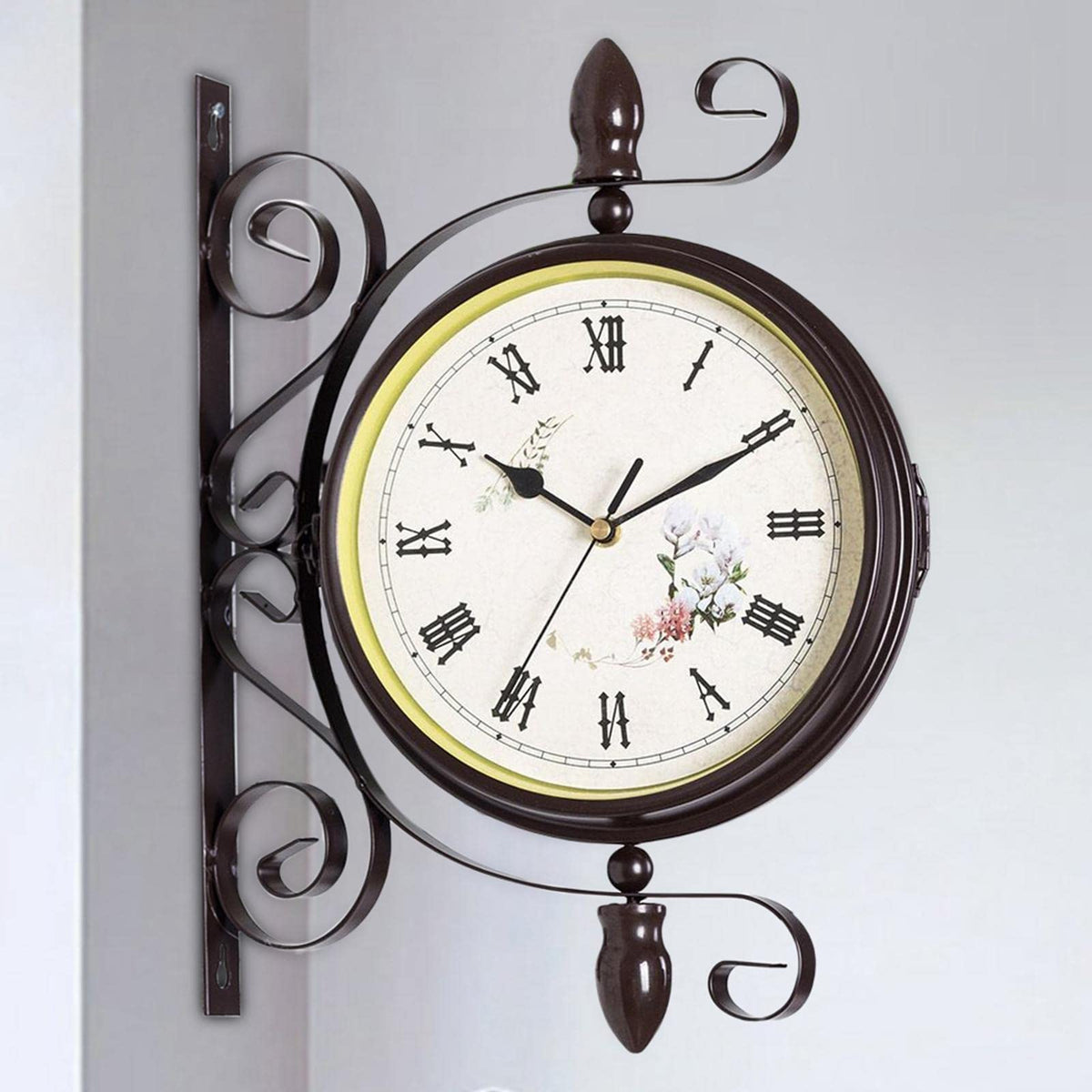 Goodinary® Double-Sided Station Clock