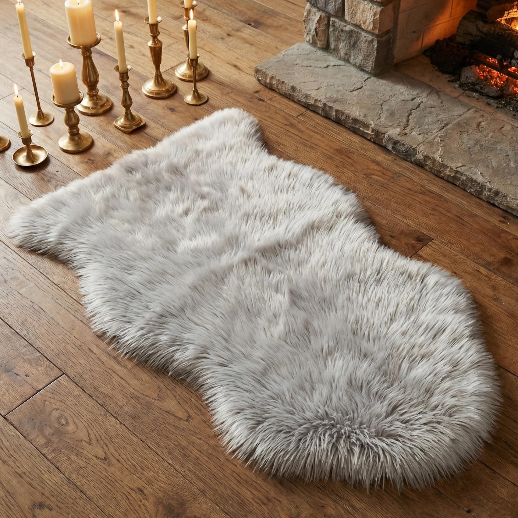 Goodinary® Faux Fur Rug