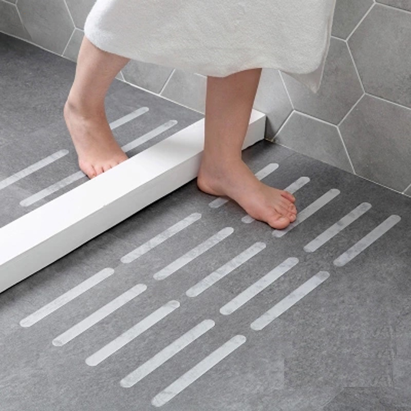 Goodinary® Anti Slip Shower Strips  Set (24 Pcs + 1 Brush)