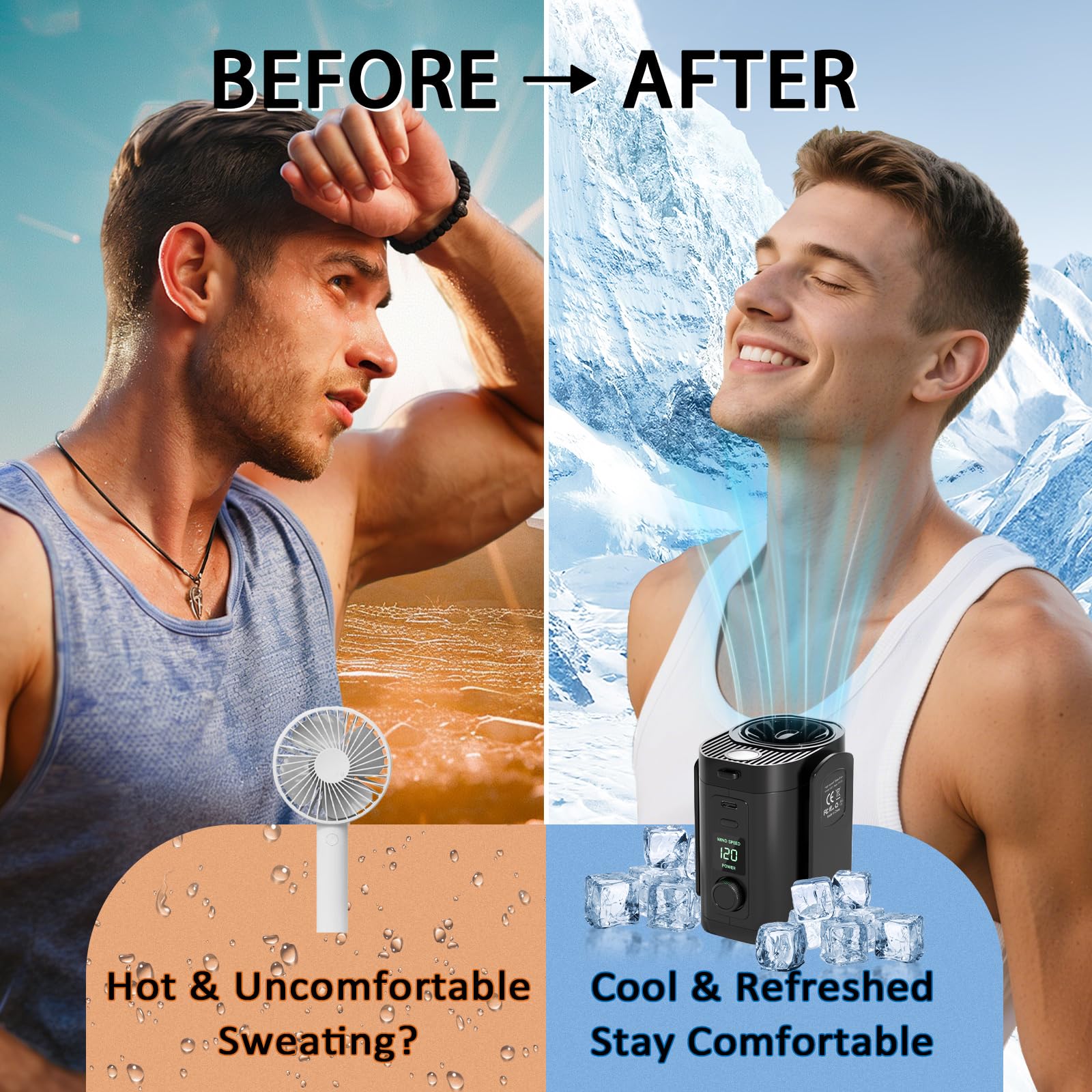 Goodinary® Portable Waist Fan