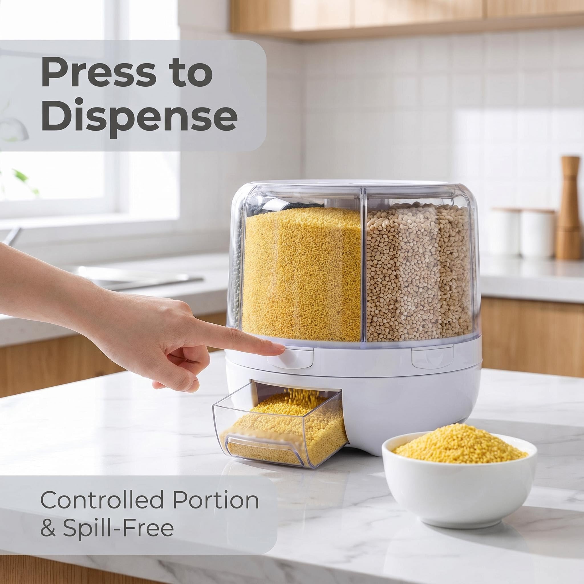 Goodinary® Rotating Food Dispenser