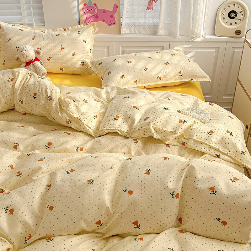 Goodinary® Botanical Duvet Cover Set (4Pcs)