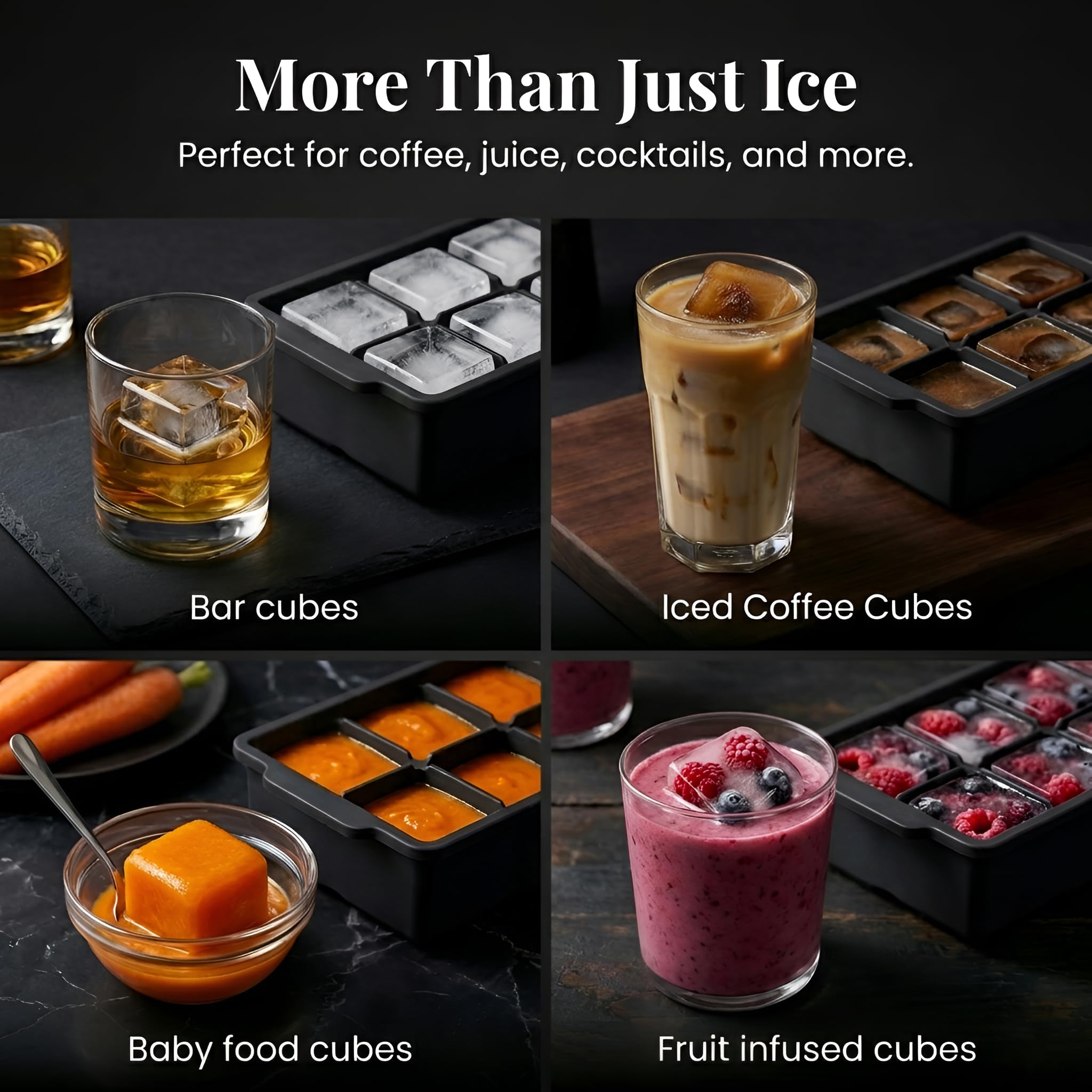 Goodinary® Jumbo Silicone Ice Tray