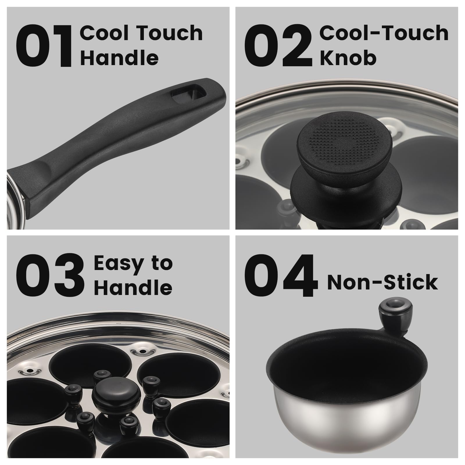 Goodinary® Egg Poacher Pan
