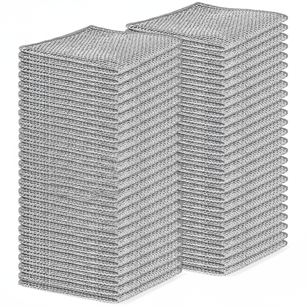 Goodinary® Non Scratch Dual Texture Dishcloth (30 pcs)
