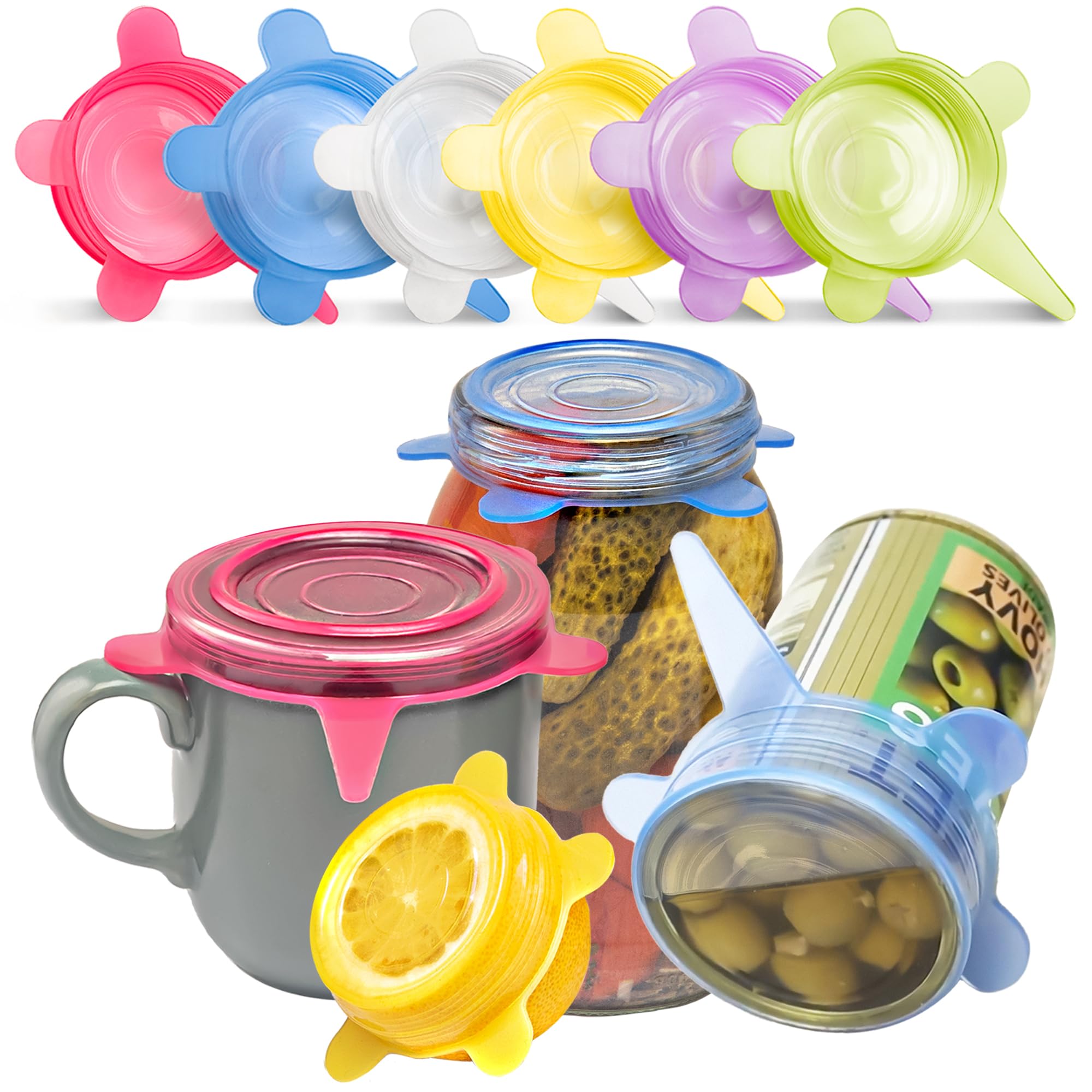 Goodinary® Reusable Jar Covers (12 Pcs)