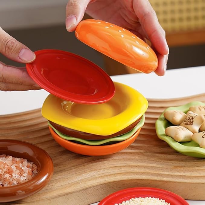 Goodinary® Hamburger Plate Set