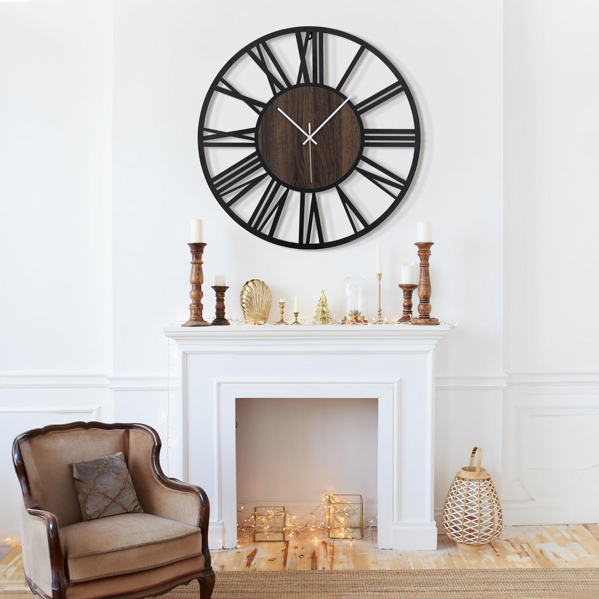 Goodinary® 3D Roman Wall Clock