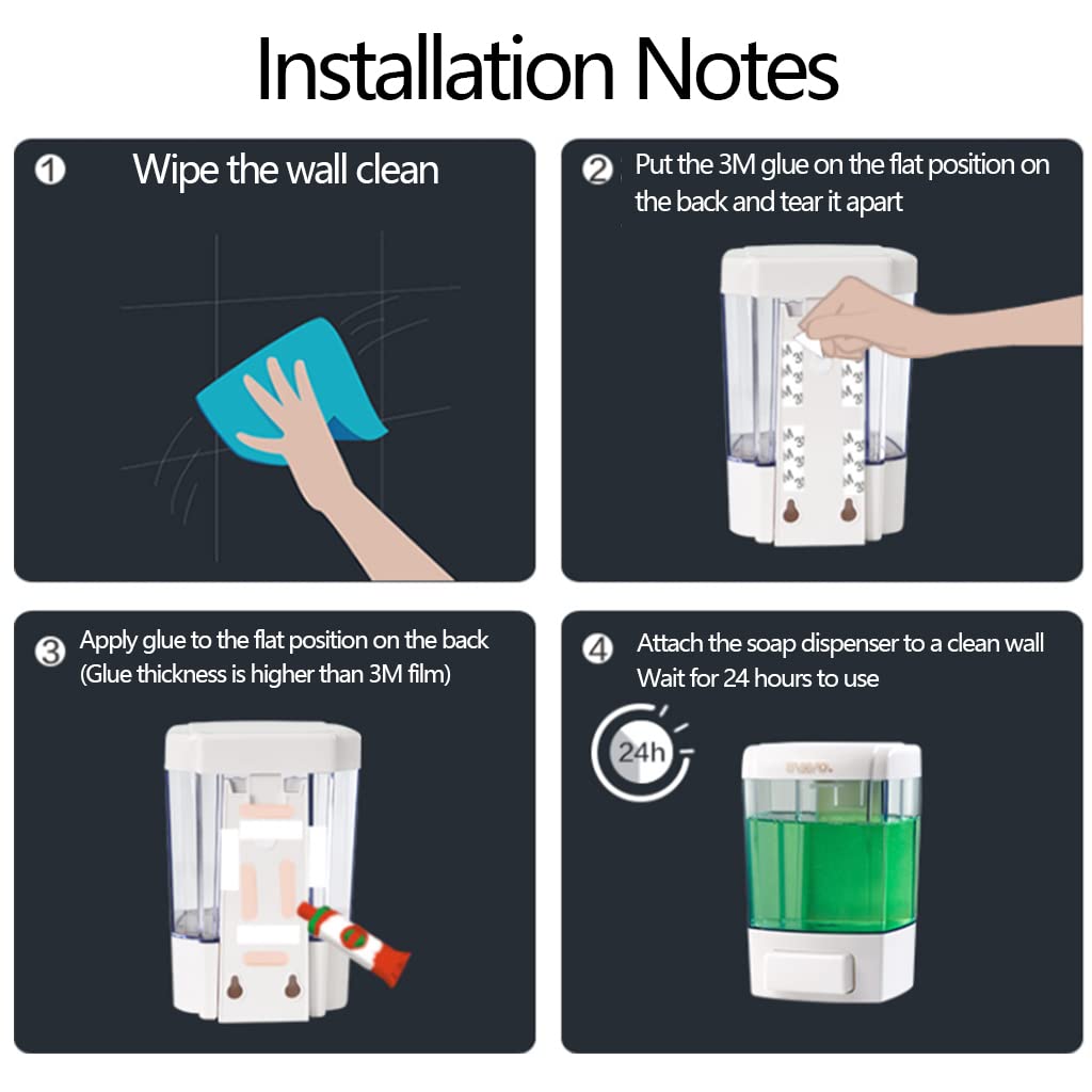 Goodinary® Wall Mounted Soap Dispenser