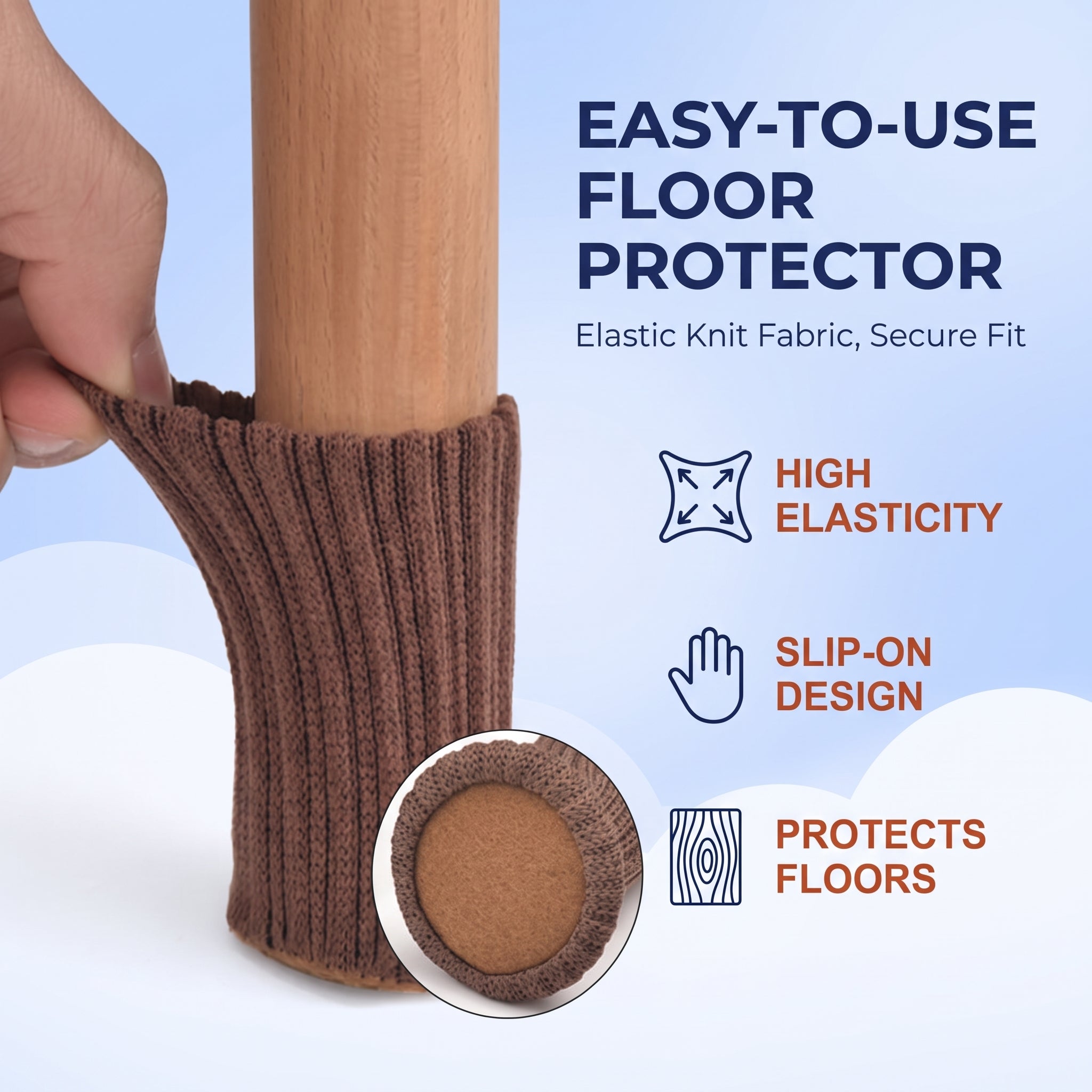 Goodinary® Chair Leg Socks (16 Pcs)