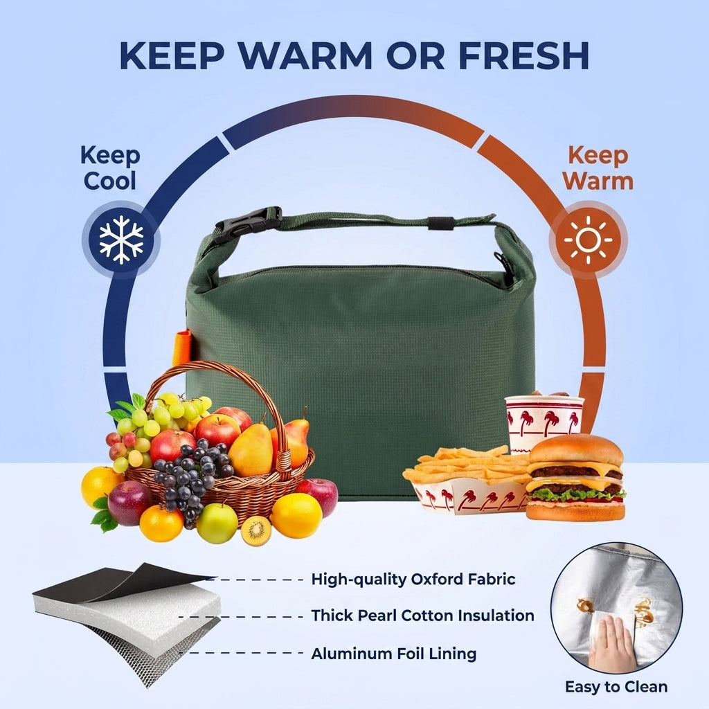 Goodinary® Minimalist Insulated Lunch Bag