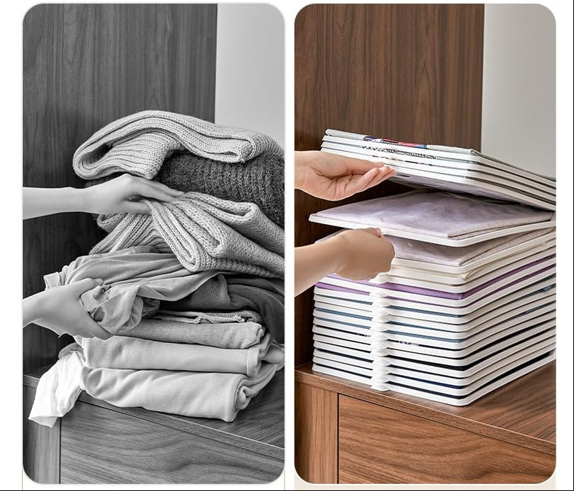 Goodinary® Stackable Shirt Organizer (5 pcs)