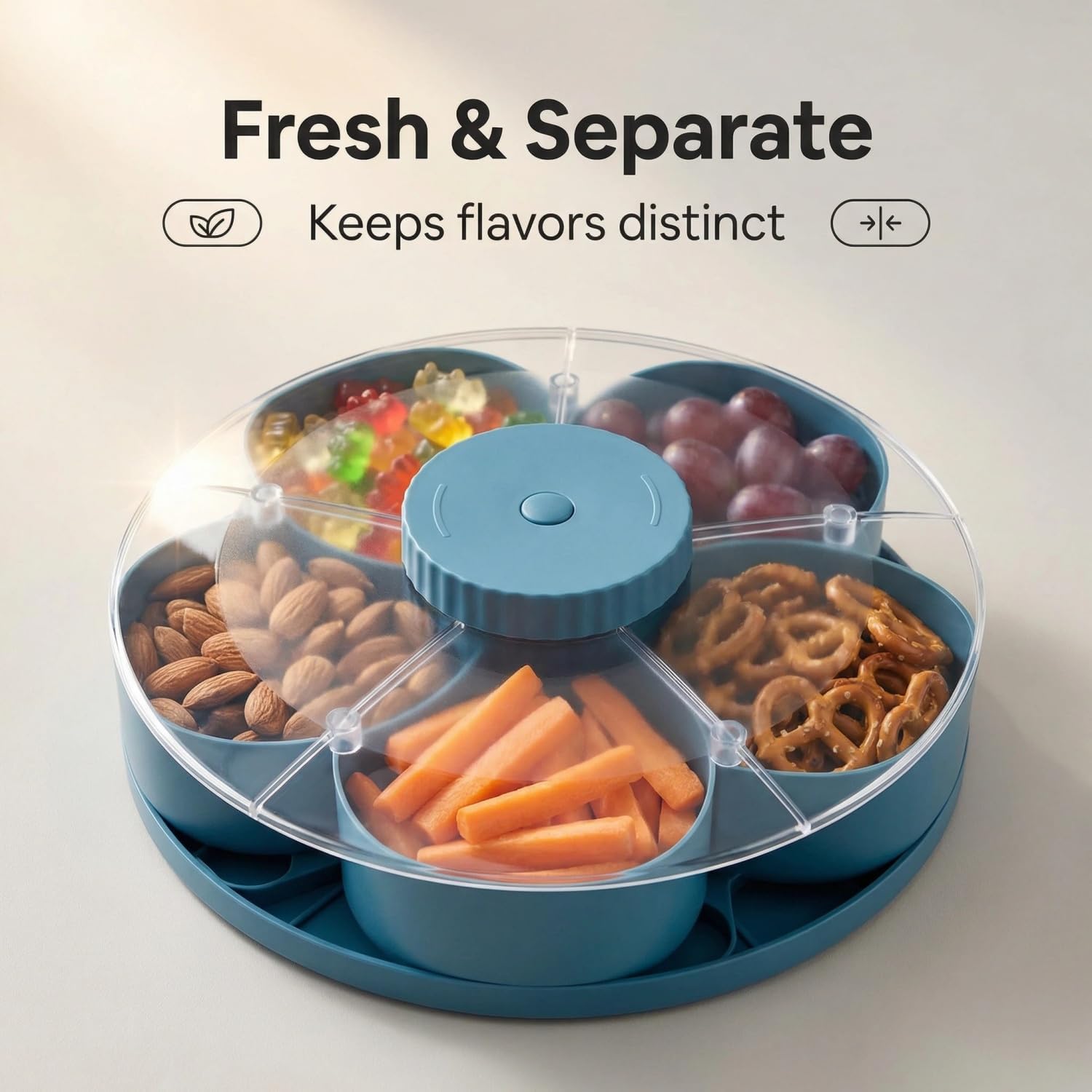 Goodinary® Rotating Snack Tray