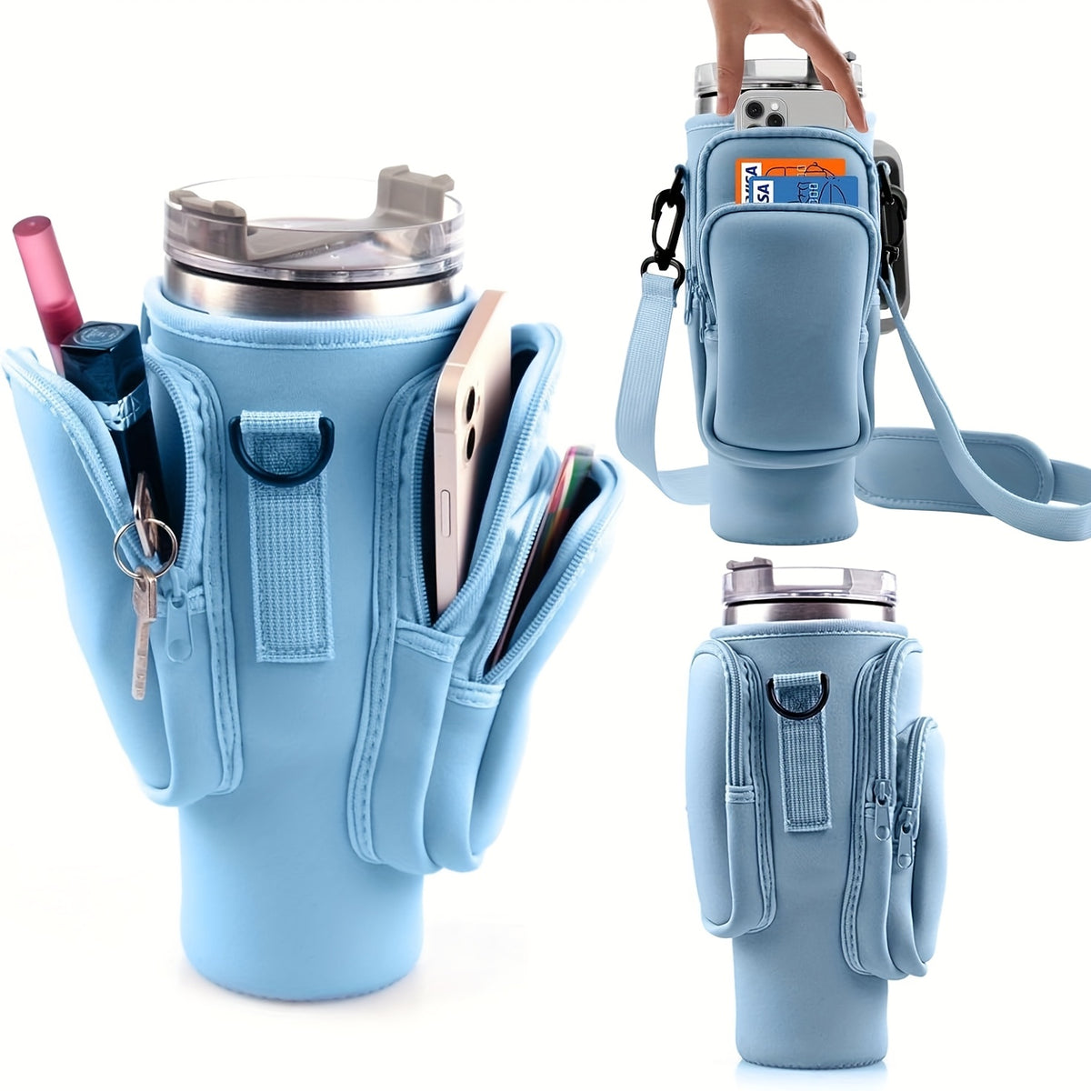 Goodinary® Crossbody Tumbler Carrier
