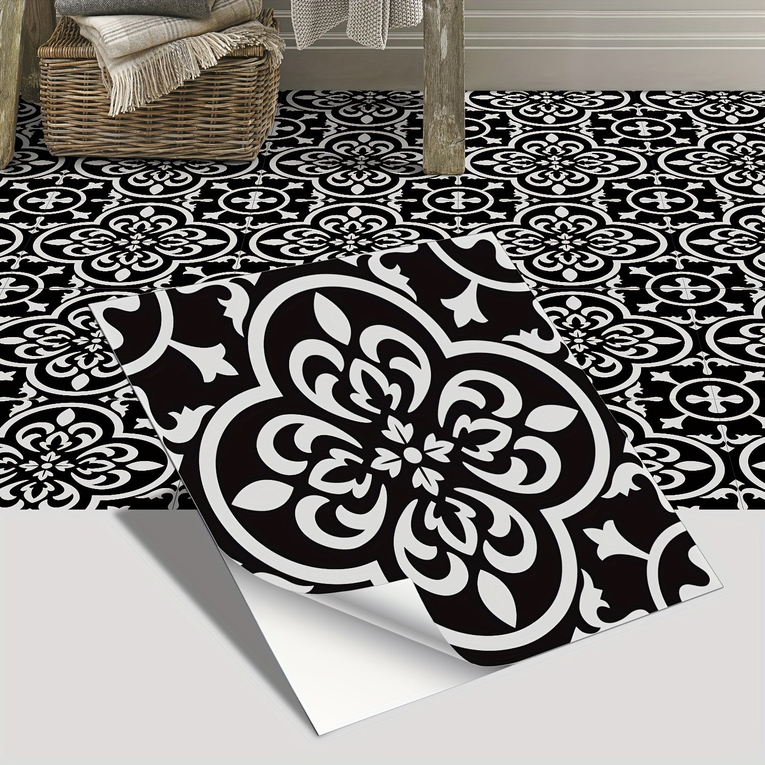 Goodinary® Blue Tile Stickers (10 Pcs)