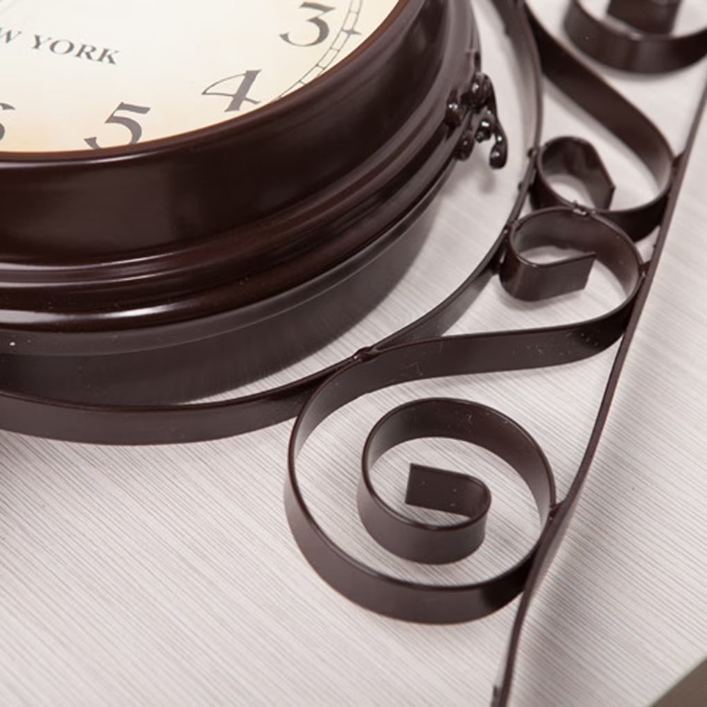 Goodinary® Double-Sided Station Clock