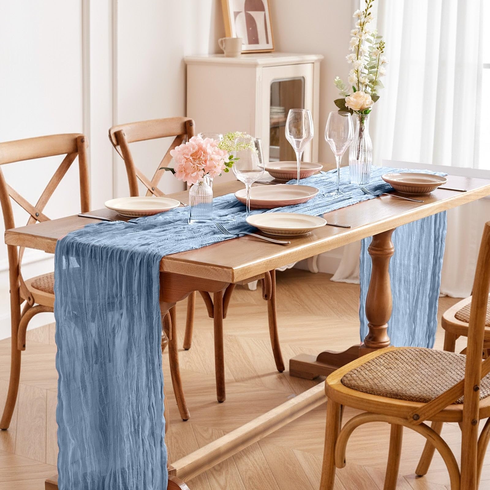 Goodinary® Gauze Table Runner