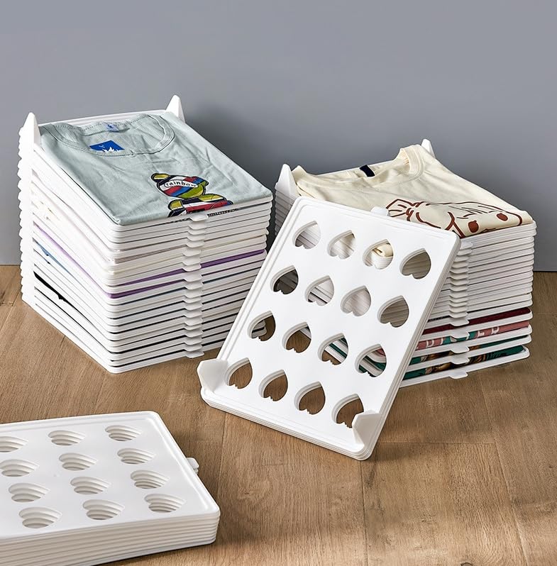 Goodinary® Stackable Shirt Organizer (5 pcs)