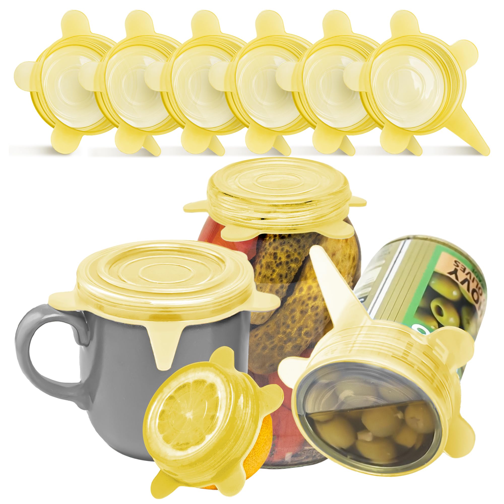 Goodinary® Reusable Jar Covers (12 Pcs)
