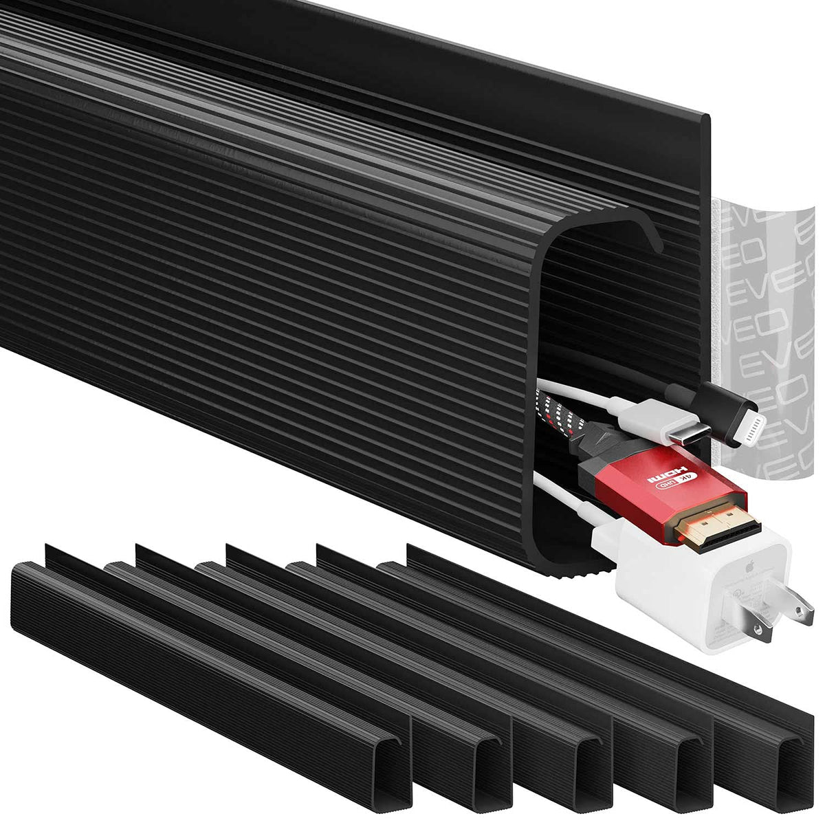 Office Object™ Self-Adhesive Under Desk Cable Tray