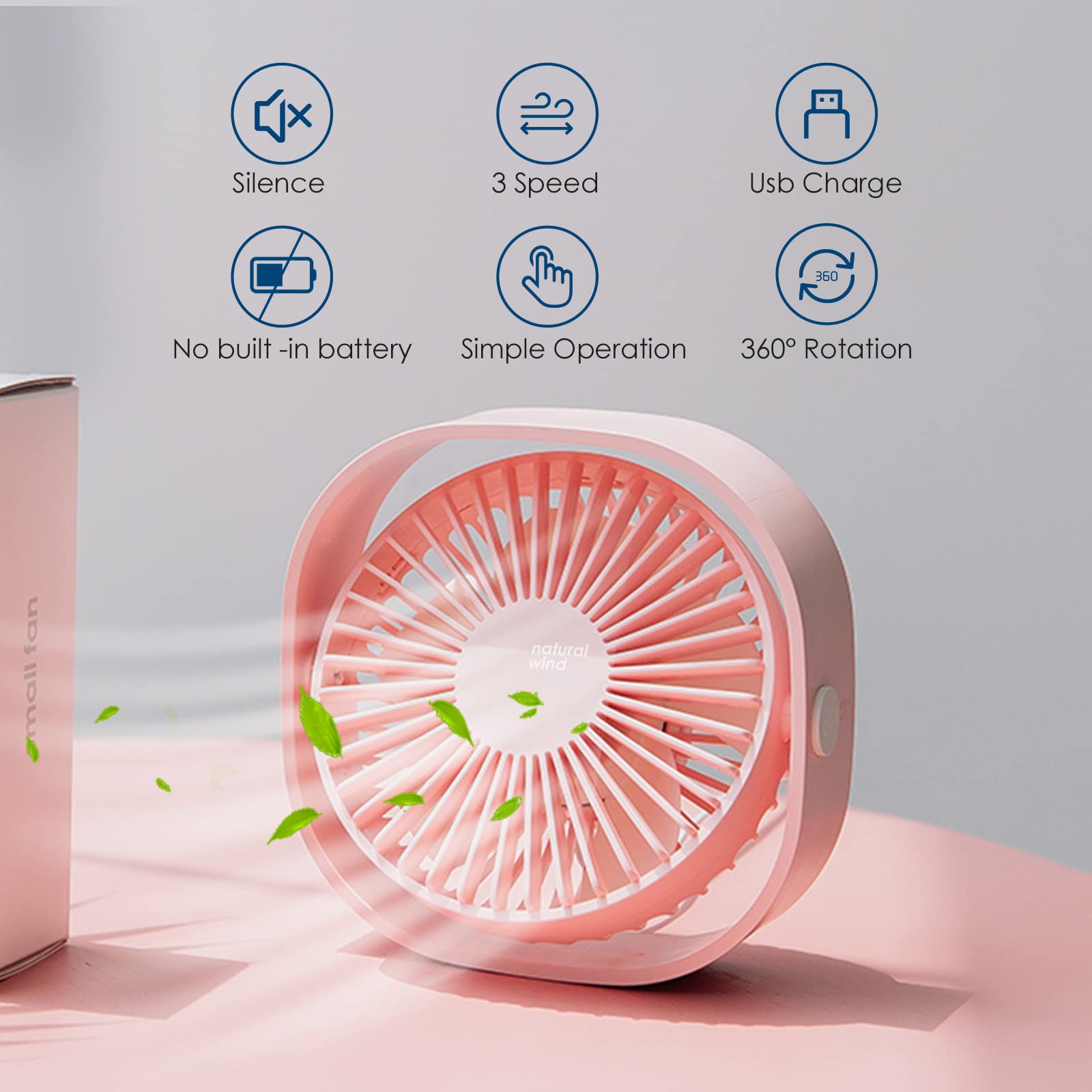 Goodinary® Breeze Desk Fan
