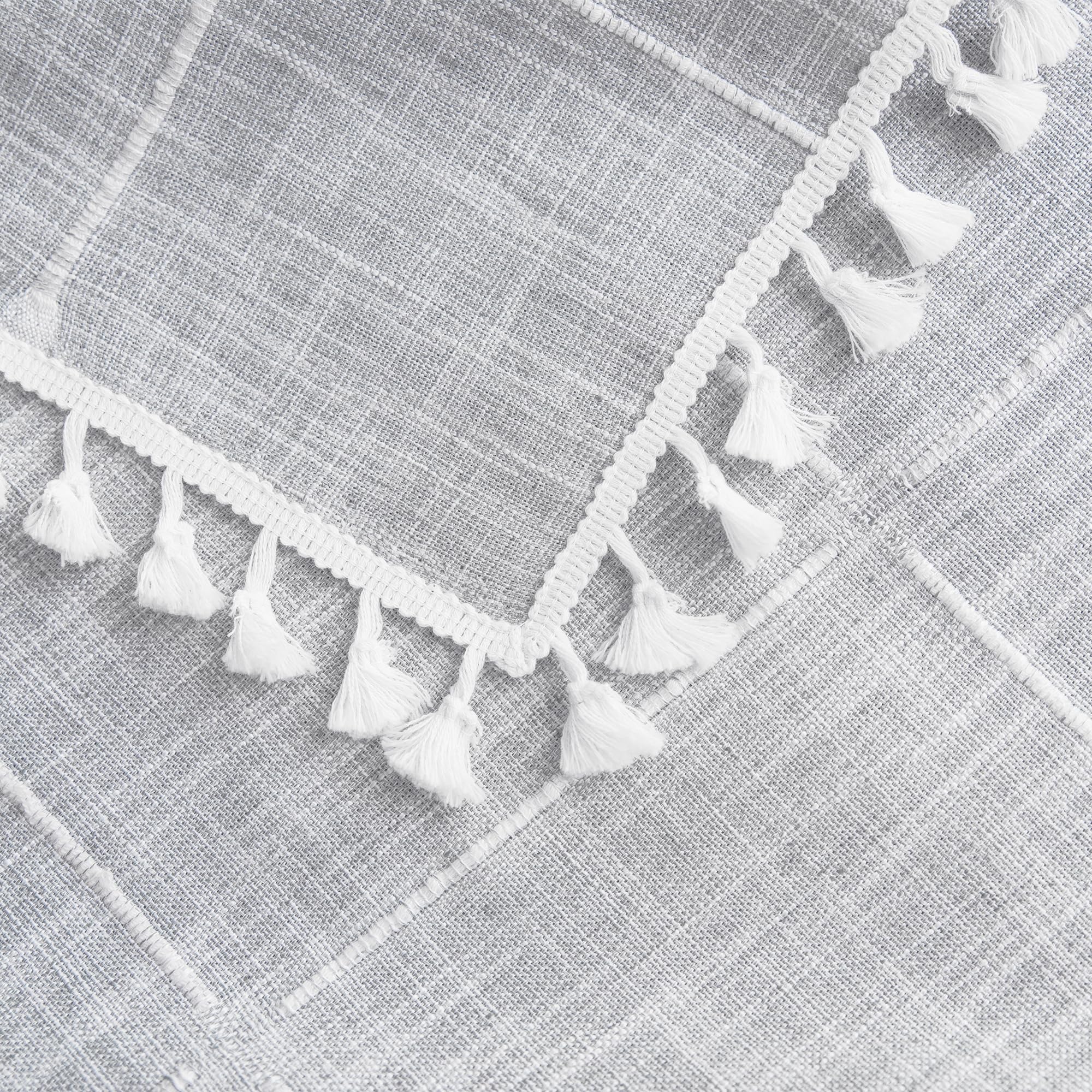 Goodinary® Square Waterproof Farmhouse Tablecloth